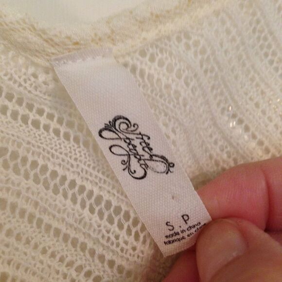 Free People Carousel up & down swing blouse S - Picture 11 of 11